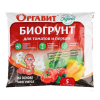 Биогрунт для томатов и перцев, 5л - купить с доставкой
