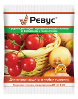 Ревус - для защиты картофеля и овощных культур от фитофтороза и пероноспороза, 6 мл - купить с доставкой