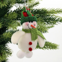 Новогодняя фигурка Снеговик, 8,5см - купить с доставкой