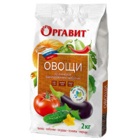 Удобрение органическое гранулированное Овощи, 2кг - купить с доставкой