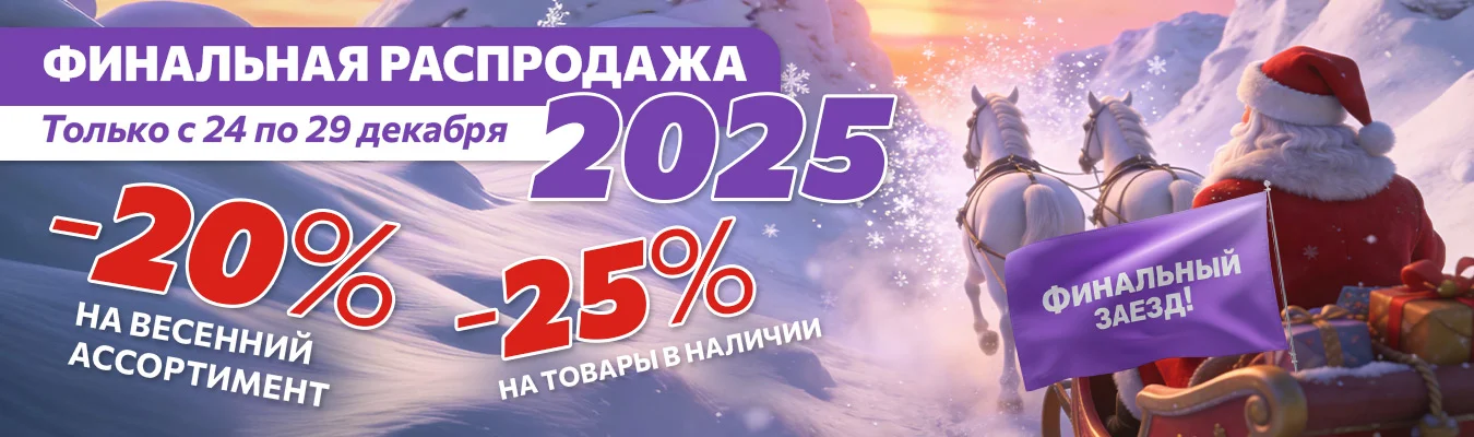 Финальная распродажа года