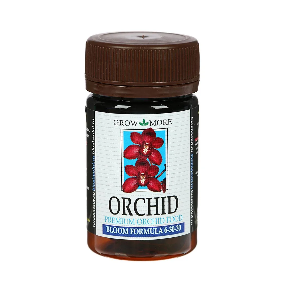 Купить Удобрение для орхидей GROW MORE ORCHID BLOOM FORMULA 6-30-30 ...