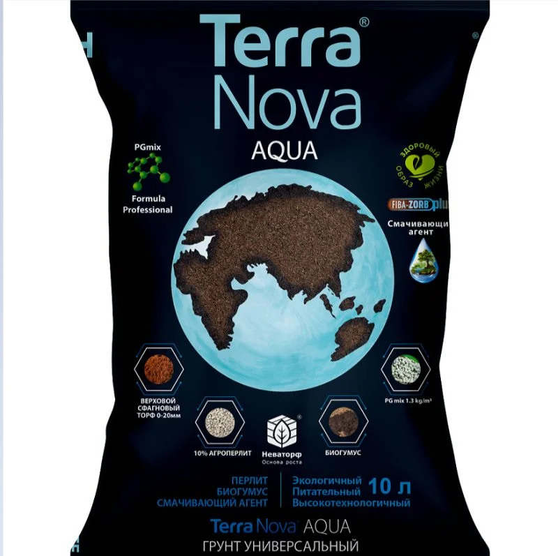 Купить Грунт Терра Нова Аква, 10 л в Москве и РФ. Пункты самовывоза ...