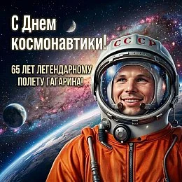 C Днем космонавтики!