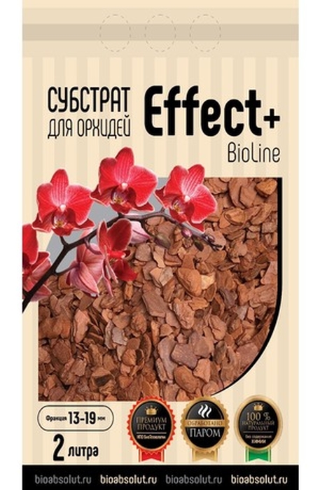 Cубстрат для орхидей 13-19 мм Effect+, 2л